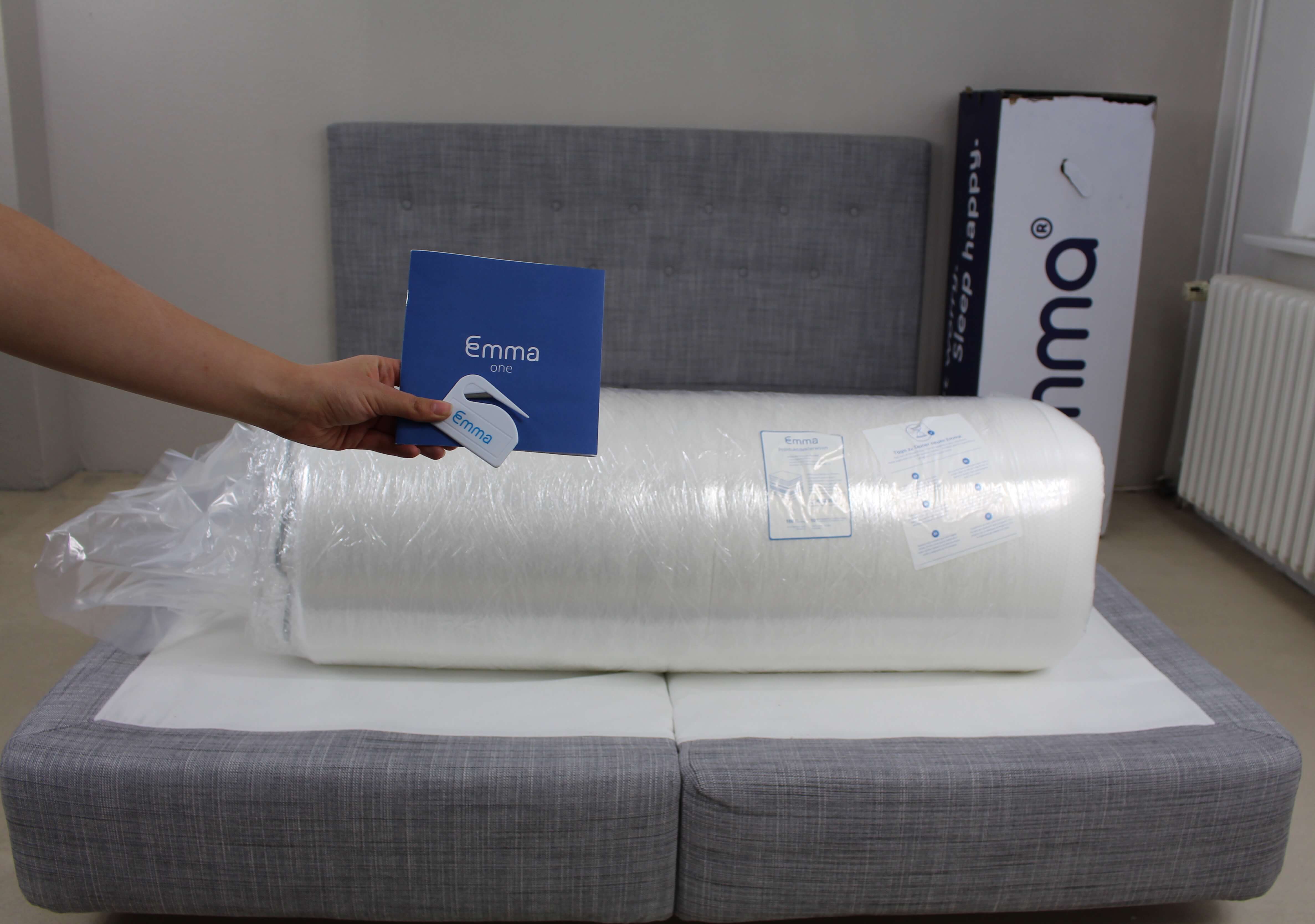 emma one matras verpakking